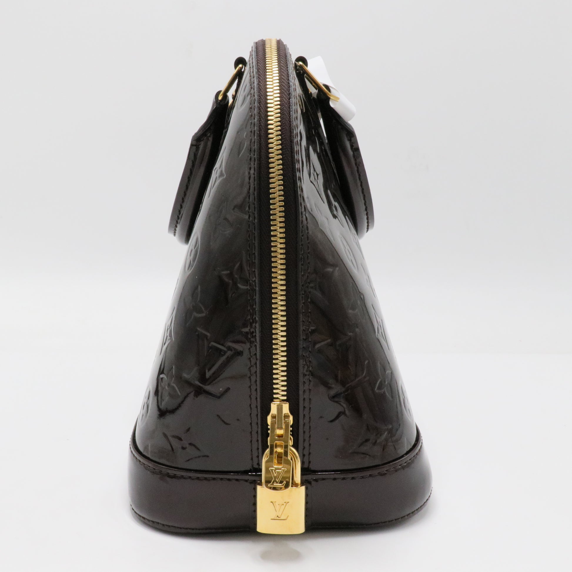 Alma Handbag Monogram Vernis PM