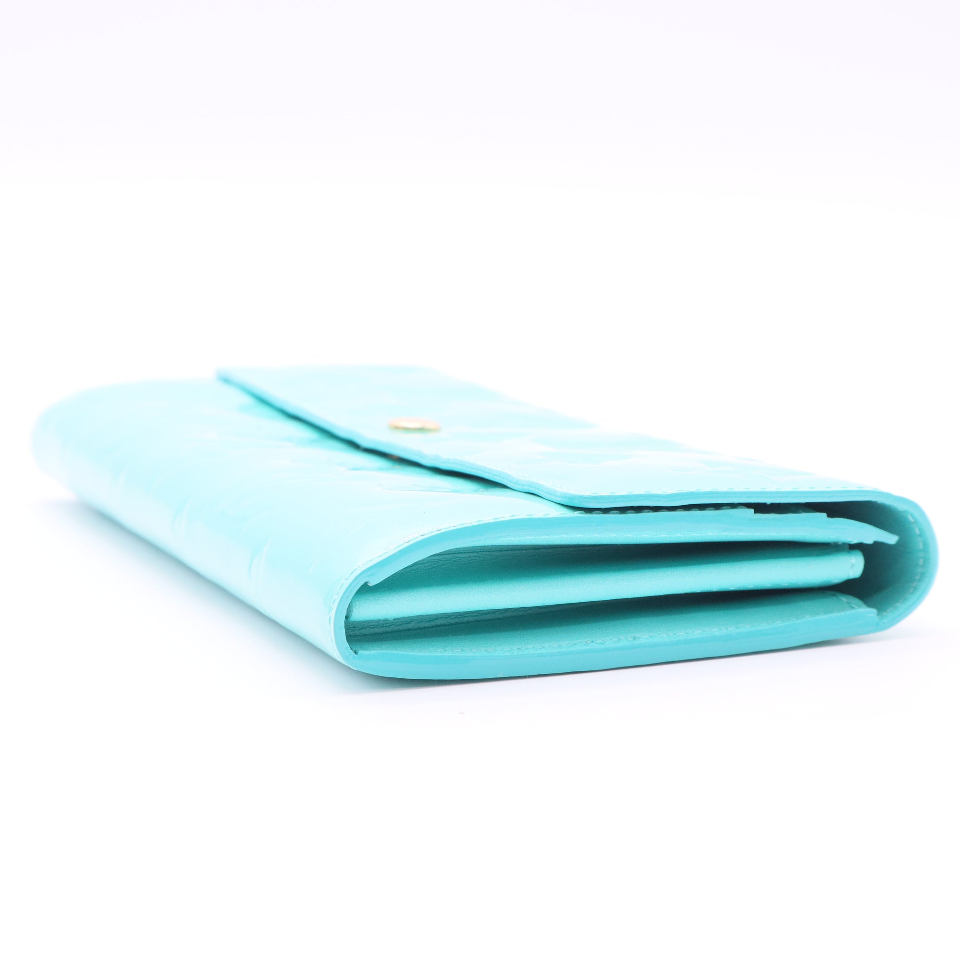 Lagon Monogram Vernis Sarah Wallet twins