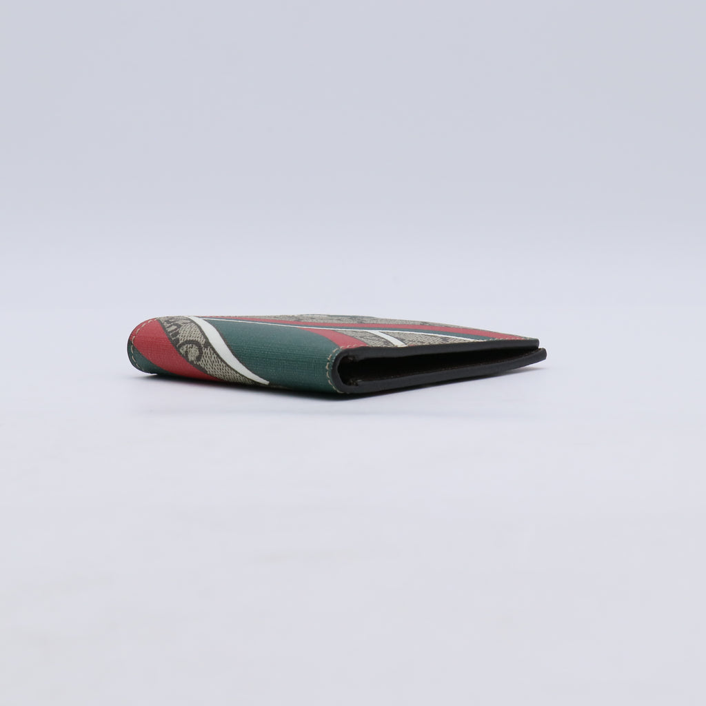 Gucci GG Supreme Chevron Bifold Wallet W21314