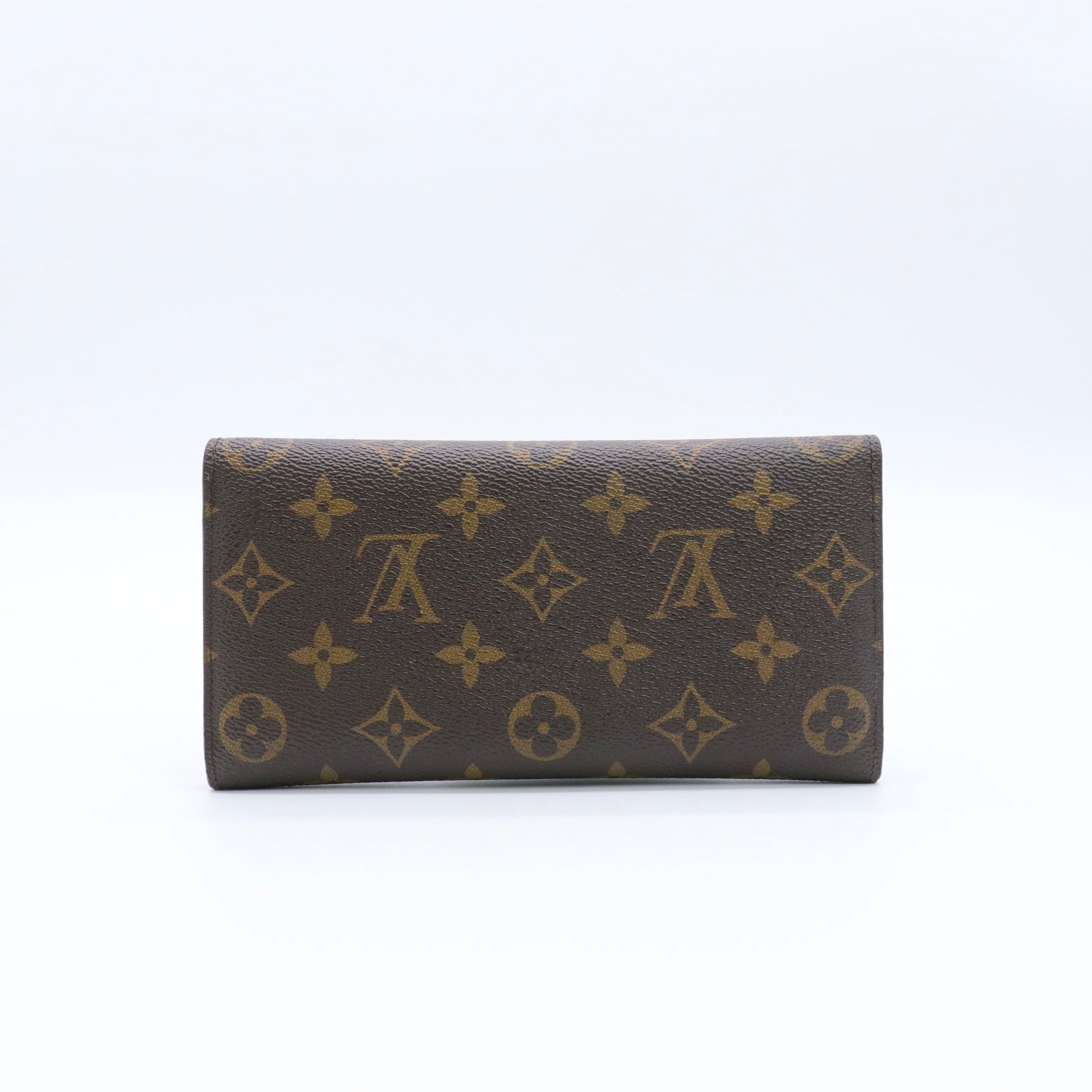 Monogram Canvas Josephine Long Wallet Pink