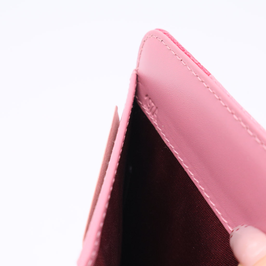 Miu Miu Embossed Leather Continental Wallet Twins W20632