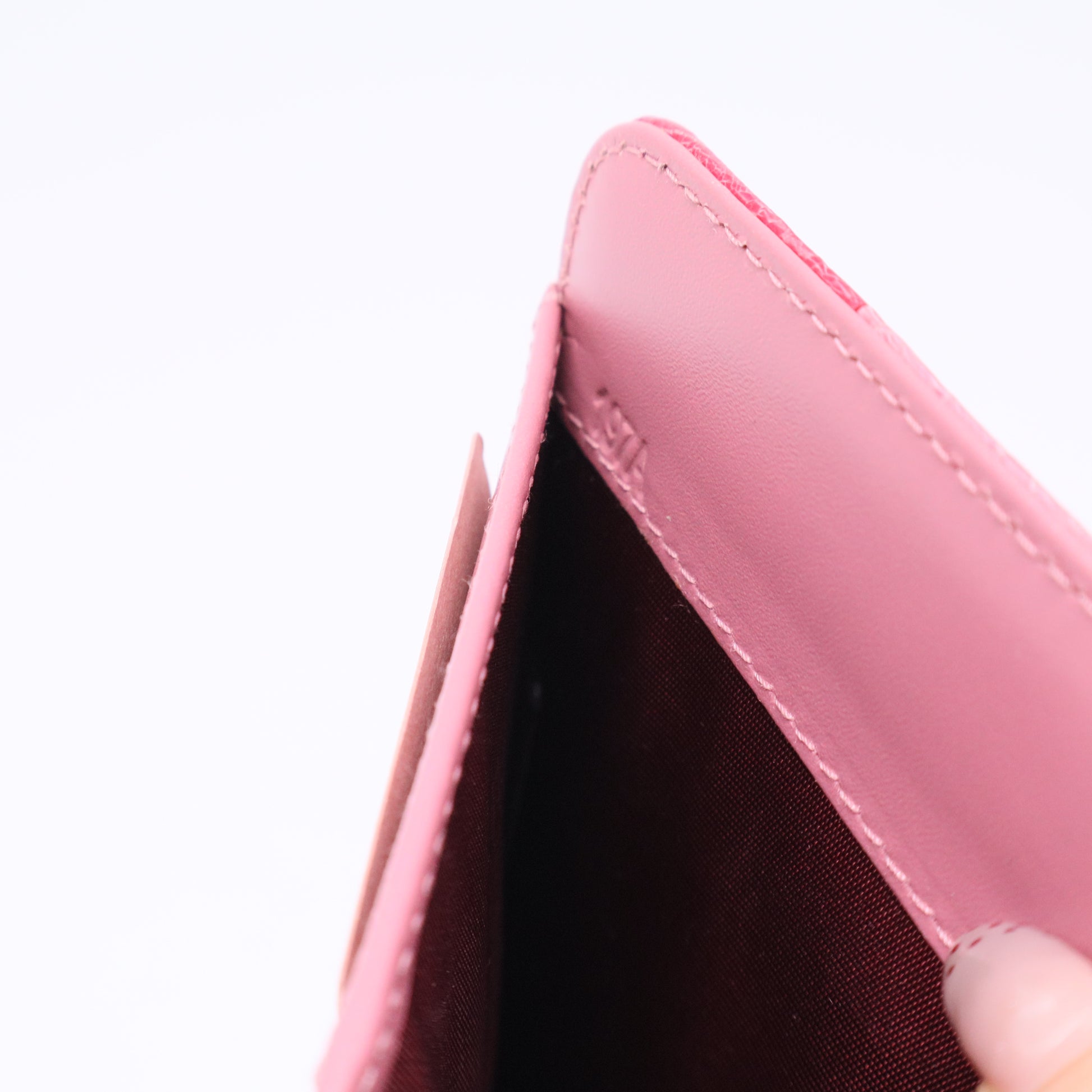 Miu Miu Embossed Leather Continental Wallet Twins W20632