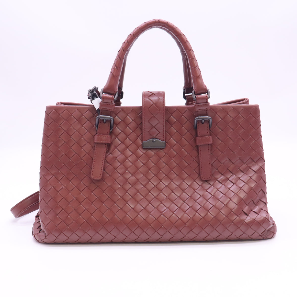 Bottega Veneta Roma Bag Intrecciato Nappa Small B24631