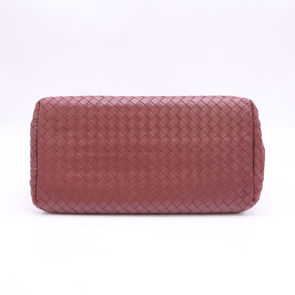 Bottega Veneta Roma Bag Intrecciato Nappa Small B24631