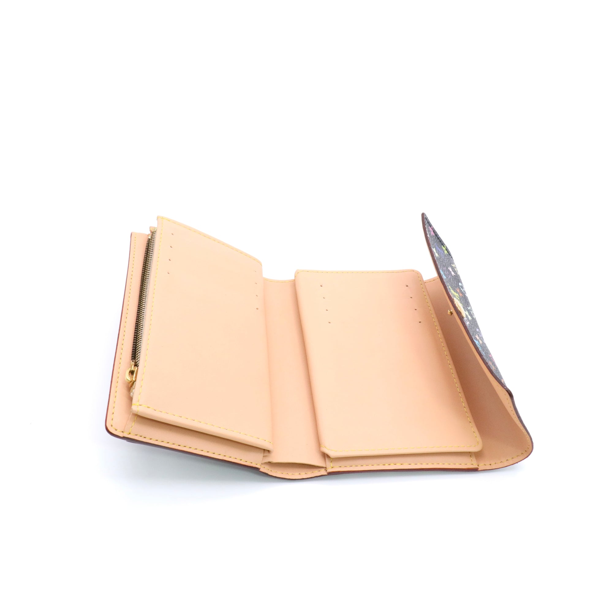Monogram Multicolor Alexandra Wallet Black twins