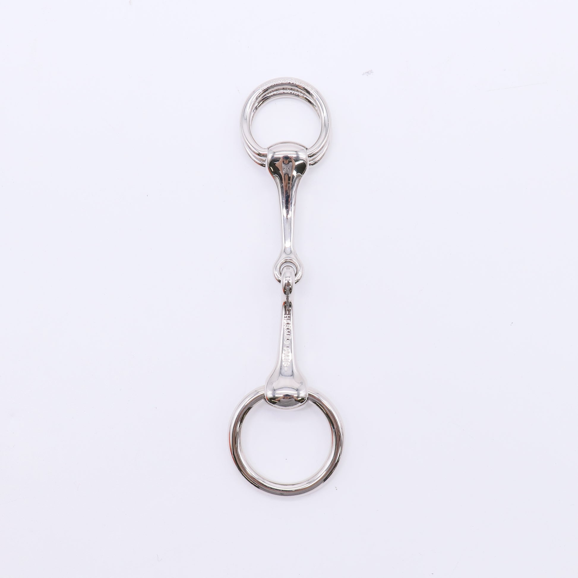 Hermès Mors Scarf 90 Ring (Palladium)  W22400