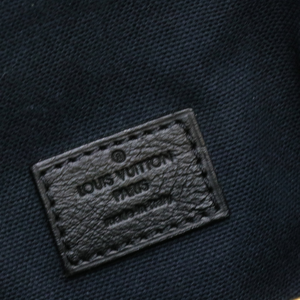 Black Monogram Motard Biker Bag