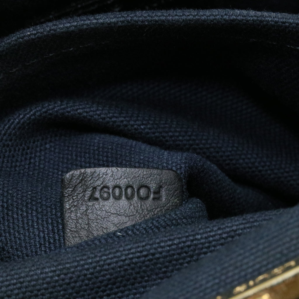 Black Monogram Motard Biker Bag