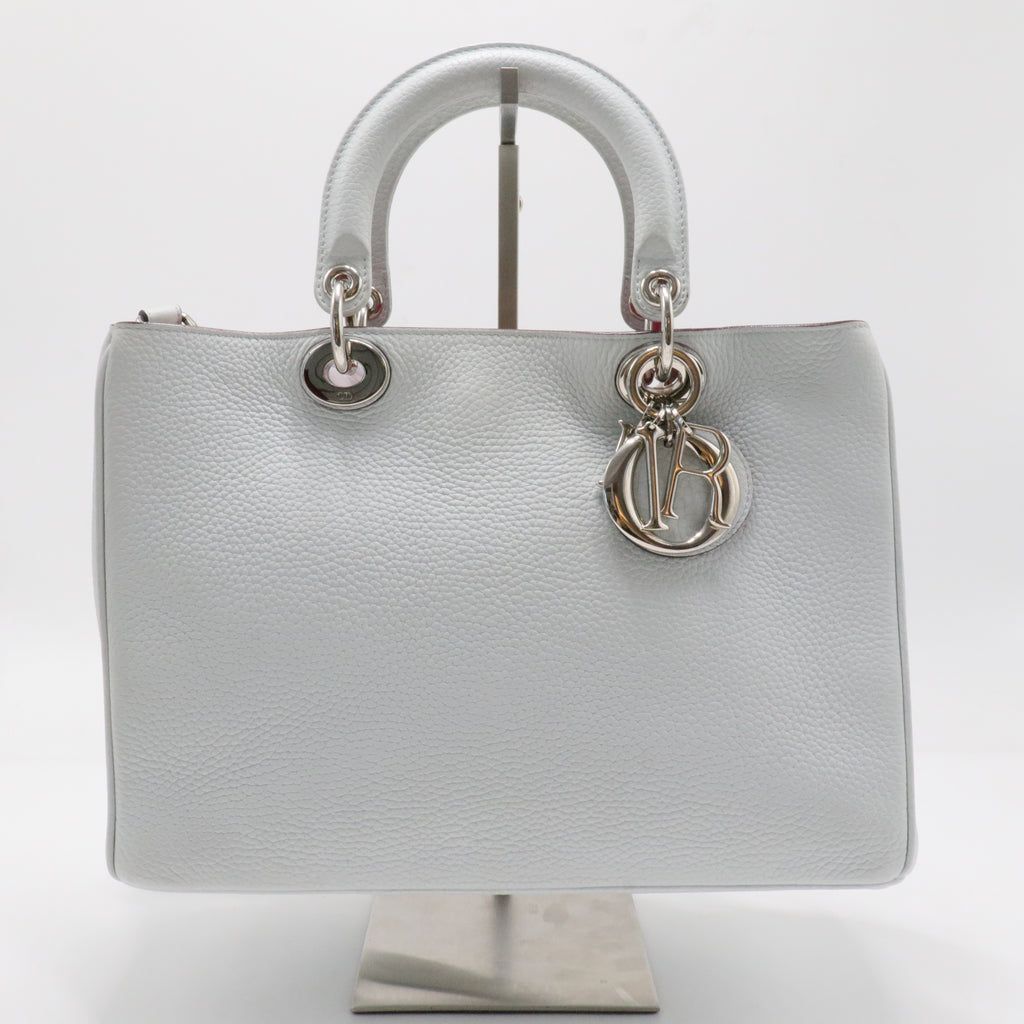 Diorissimo Tote Pebbled Leather Medium