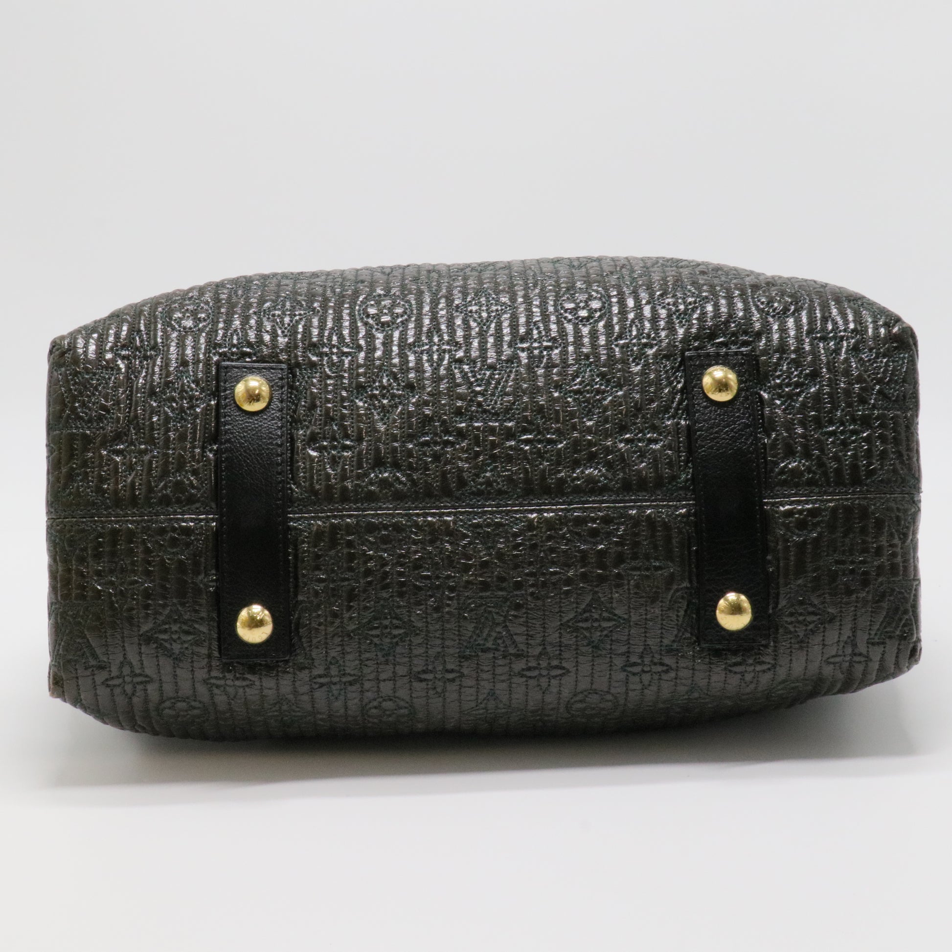 Black Monogram Motard Biker Bag