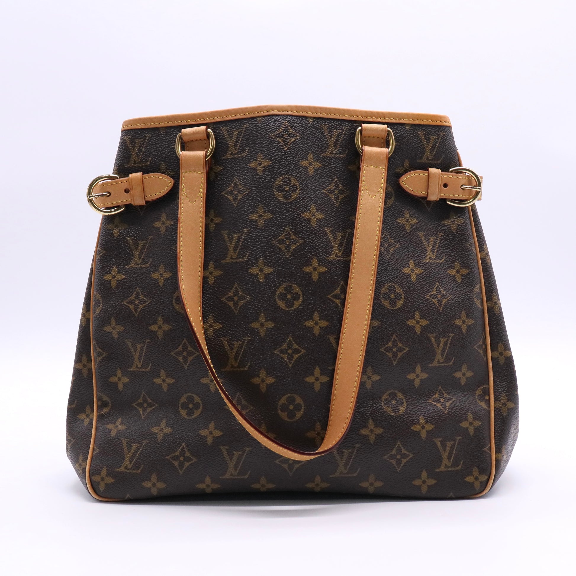 Louis Vuitton Batignolles Handbag Monogram Canvas Vertical B11844 twins