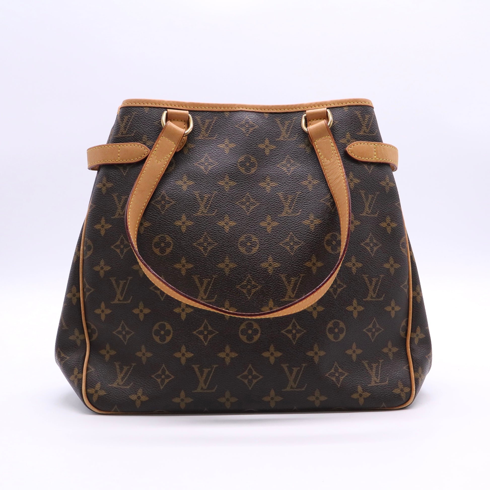 Louis Vuitton Batignolles Handbag Monogram Canvas Vertical B11844 twins