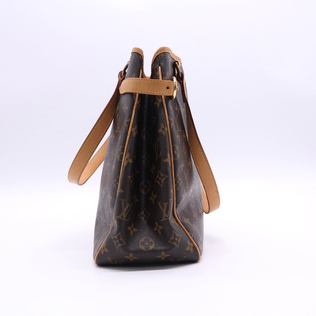 Louis Vuitton Batignolles Handbag Monogram Canvas Vertical B11844