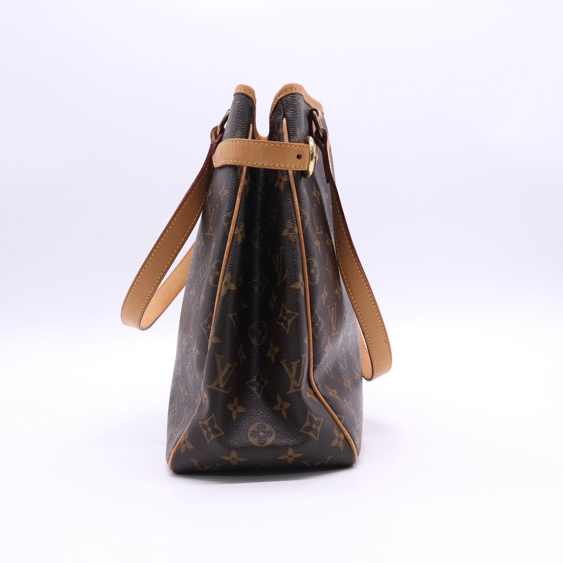 Louis Vuitton Batignolles Handbag Monogram Canvas Vertical B11844 twins