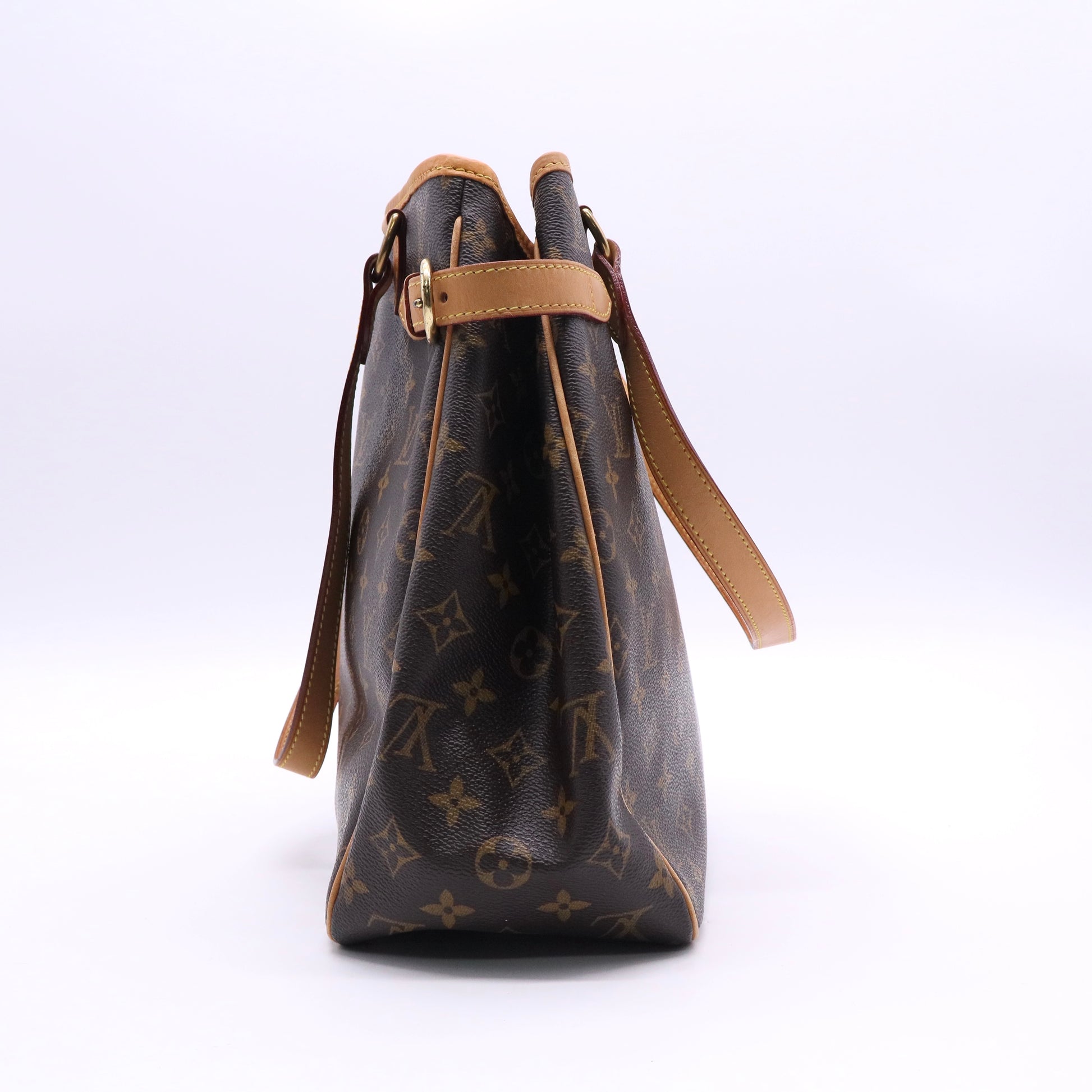 Louis Vuitton Batignolles Handbag Monogram Canvas Vertical B11844 twins