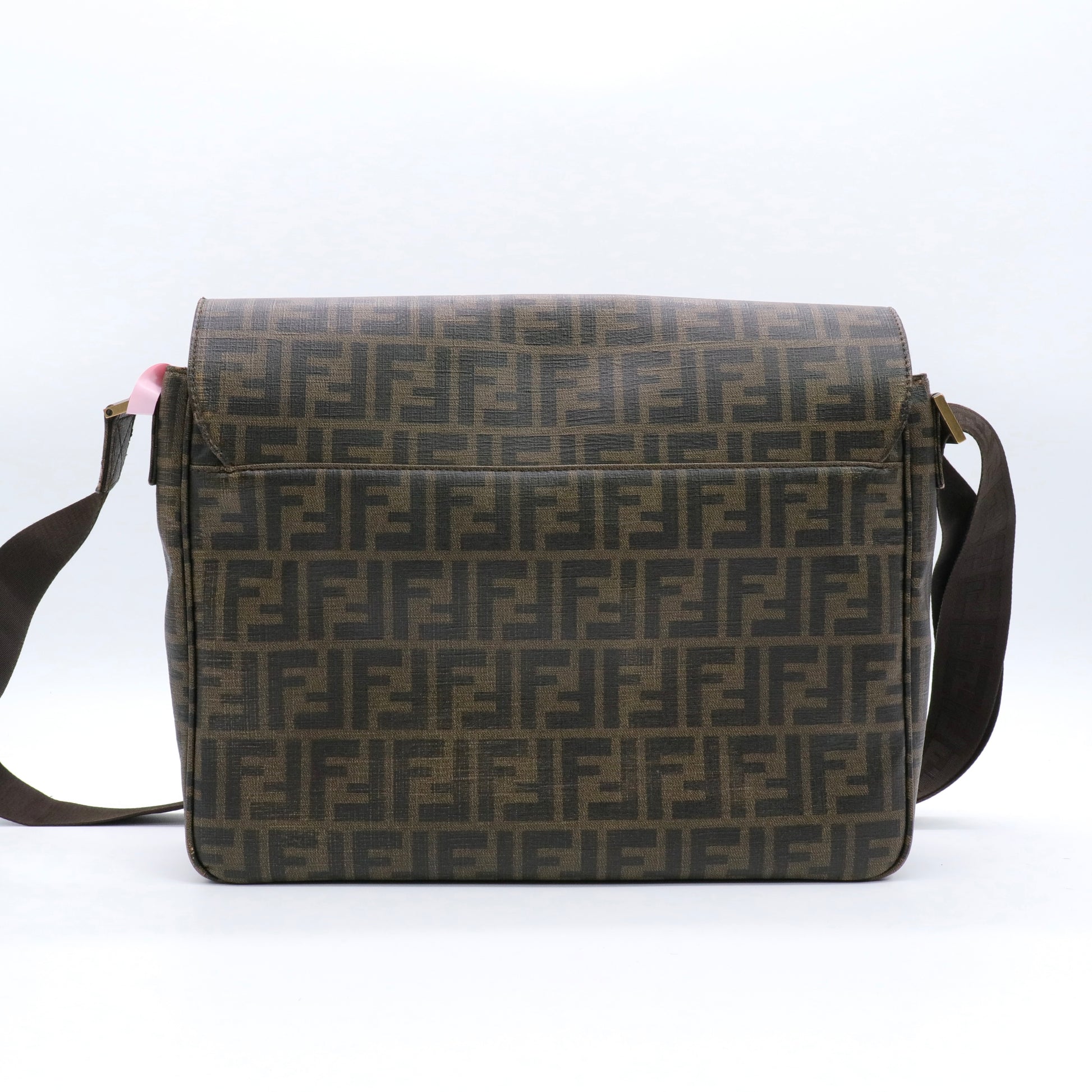 Zucca Spalmati Messenger Bag Tobacco  twins