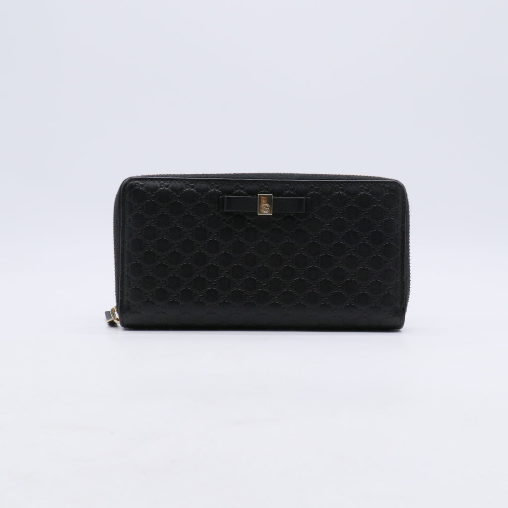 Gucci Micro Guccissima long wallet W21177