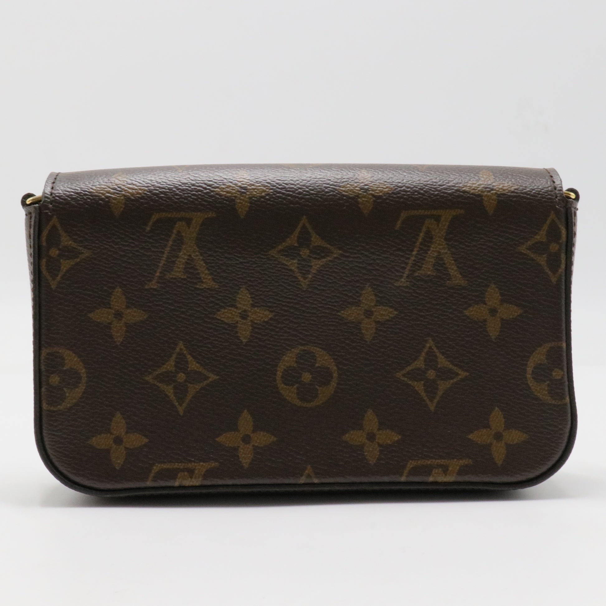 Louis Vuitton Felicie Strap & Go Handbag Monogram Canvas