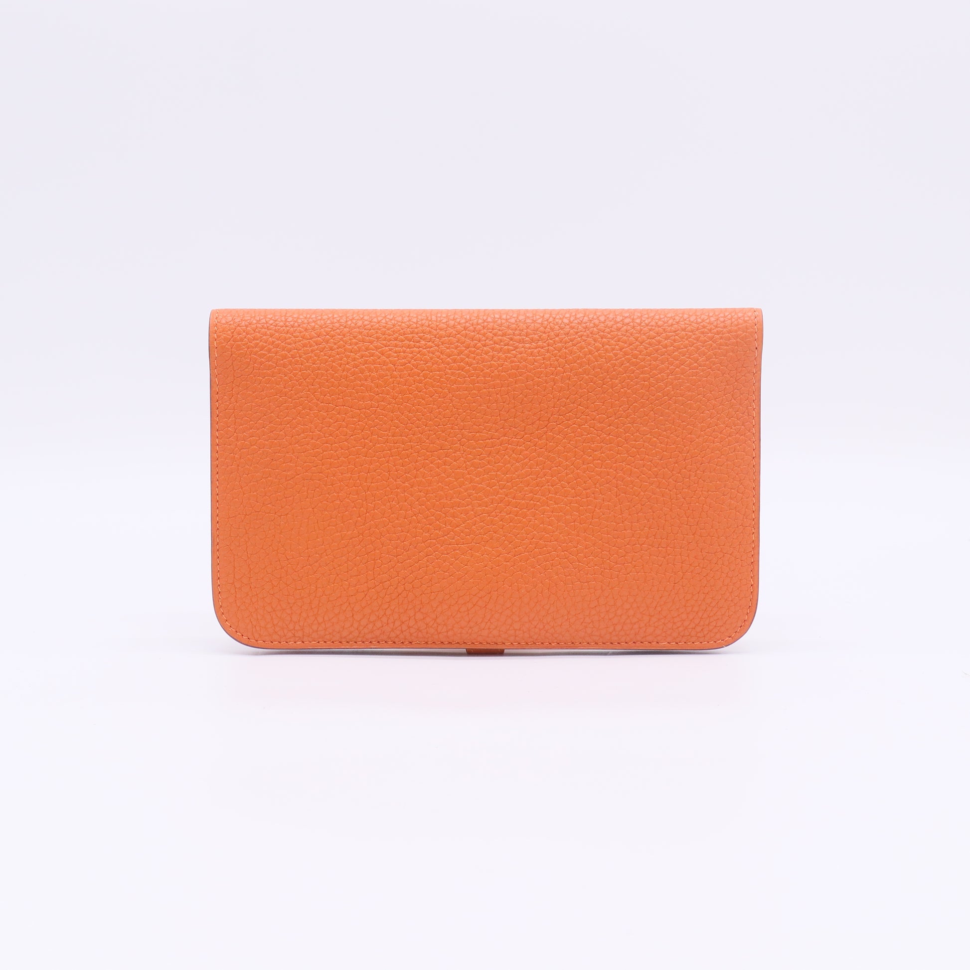 Pochette de taille Hermes Dogon Cuir Orange W22853