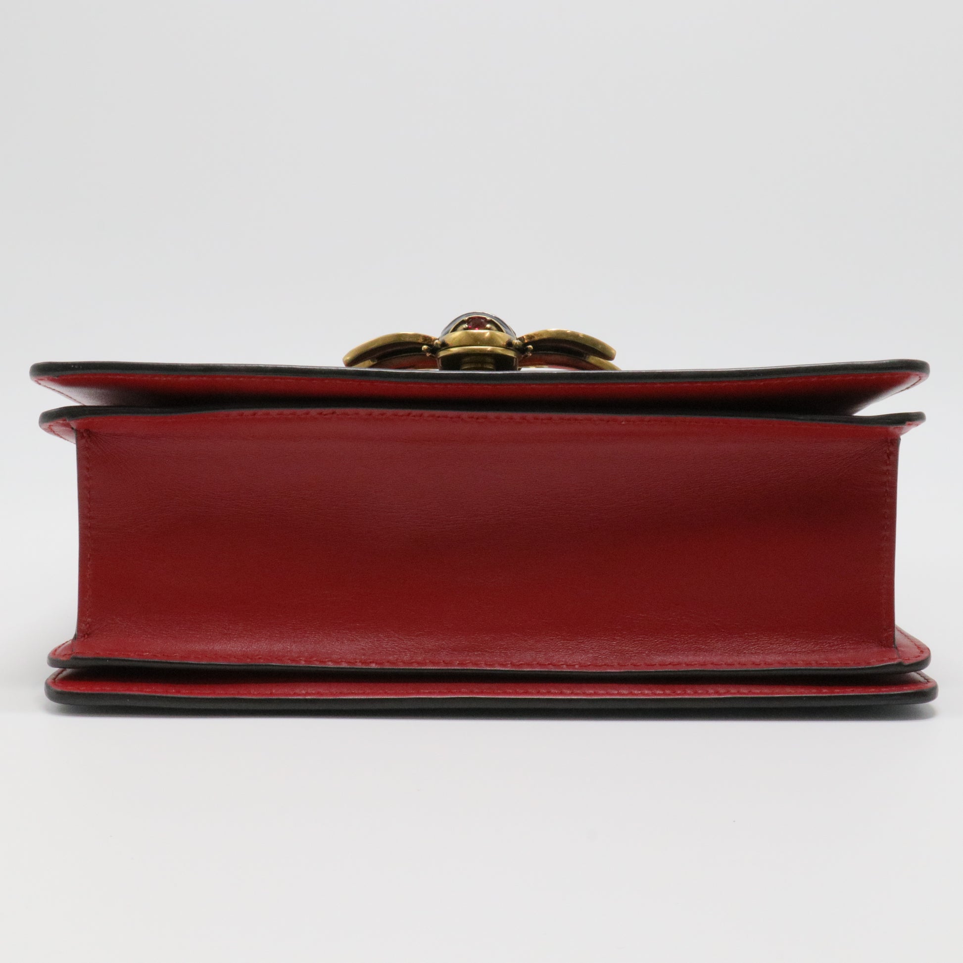 Multicolor Leather Small Queen Margaret Top Handle Bag