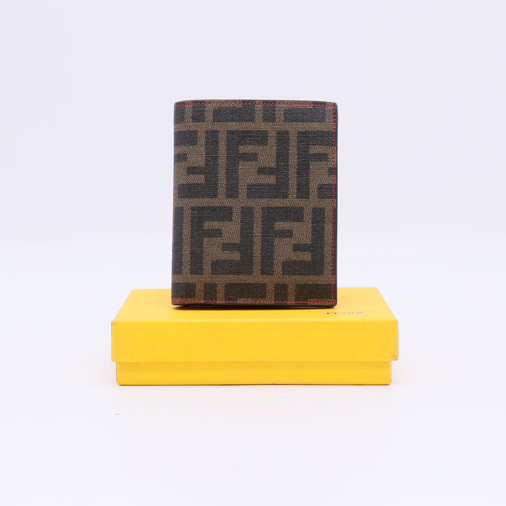 Fendi FF Jacquard Bi-Fold Wallet W22392
