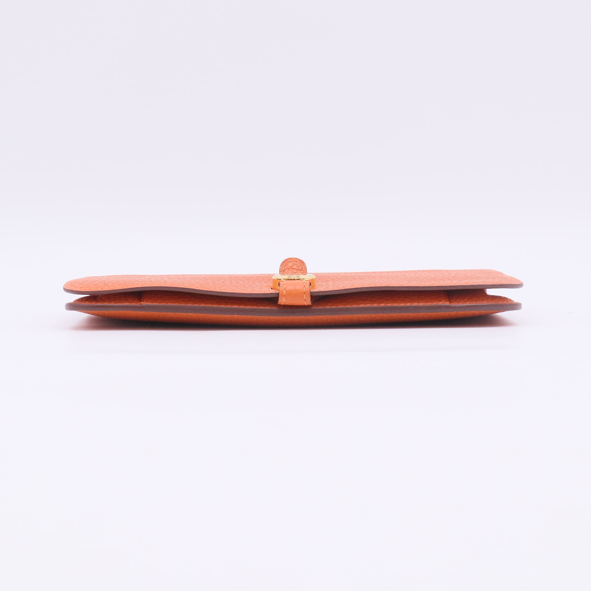 Pochette de taille Hermes Dogon Cuir Orange W22853