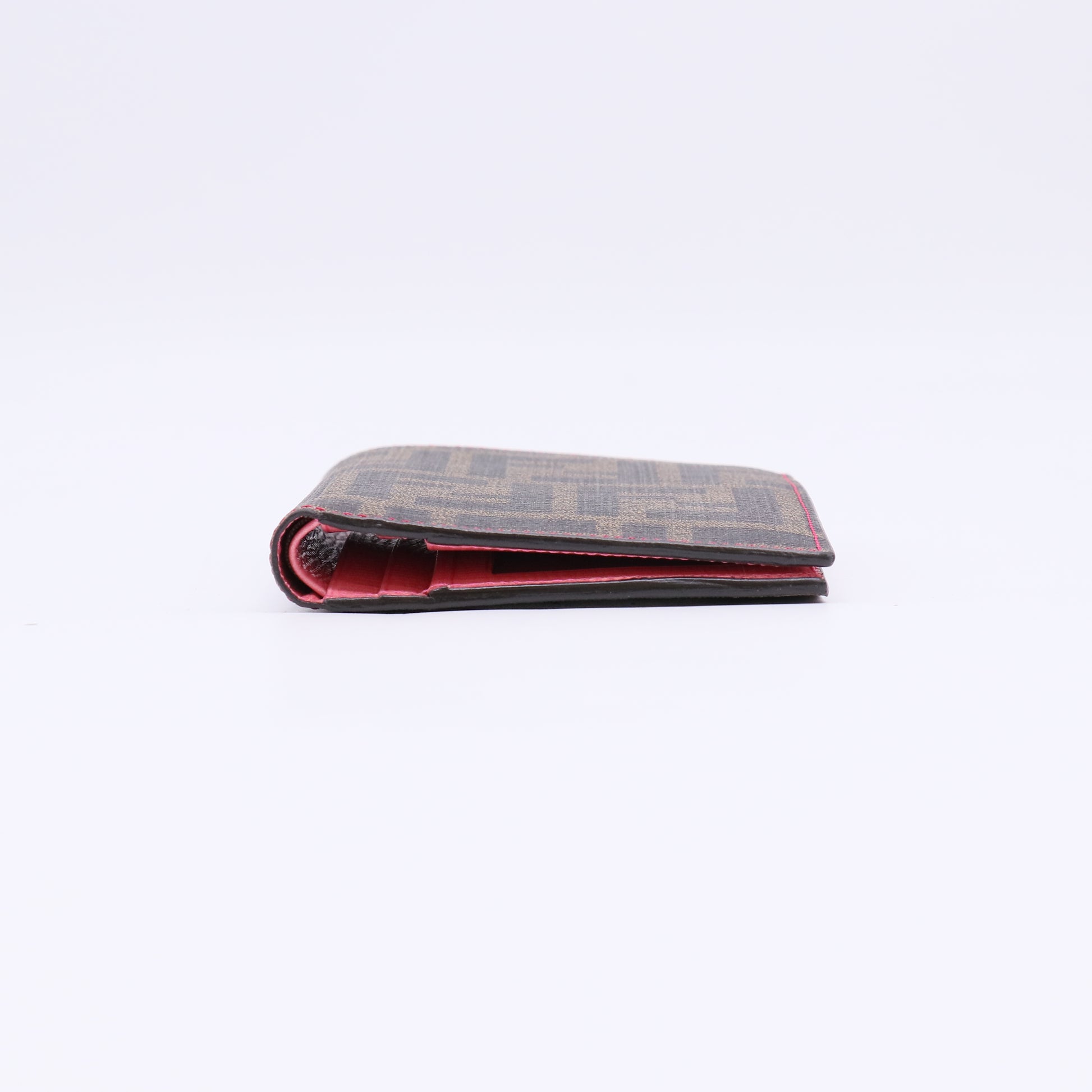 Fendi FF Jacquard Bi-Fold Wallet W22392