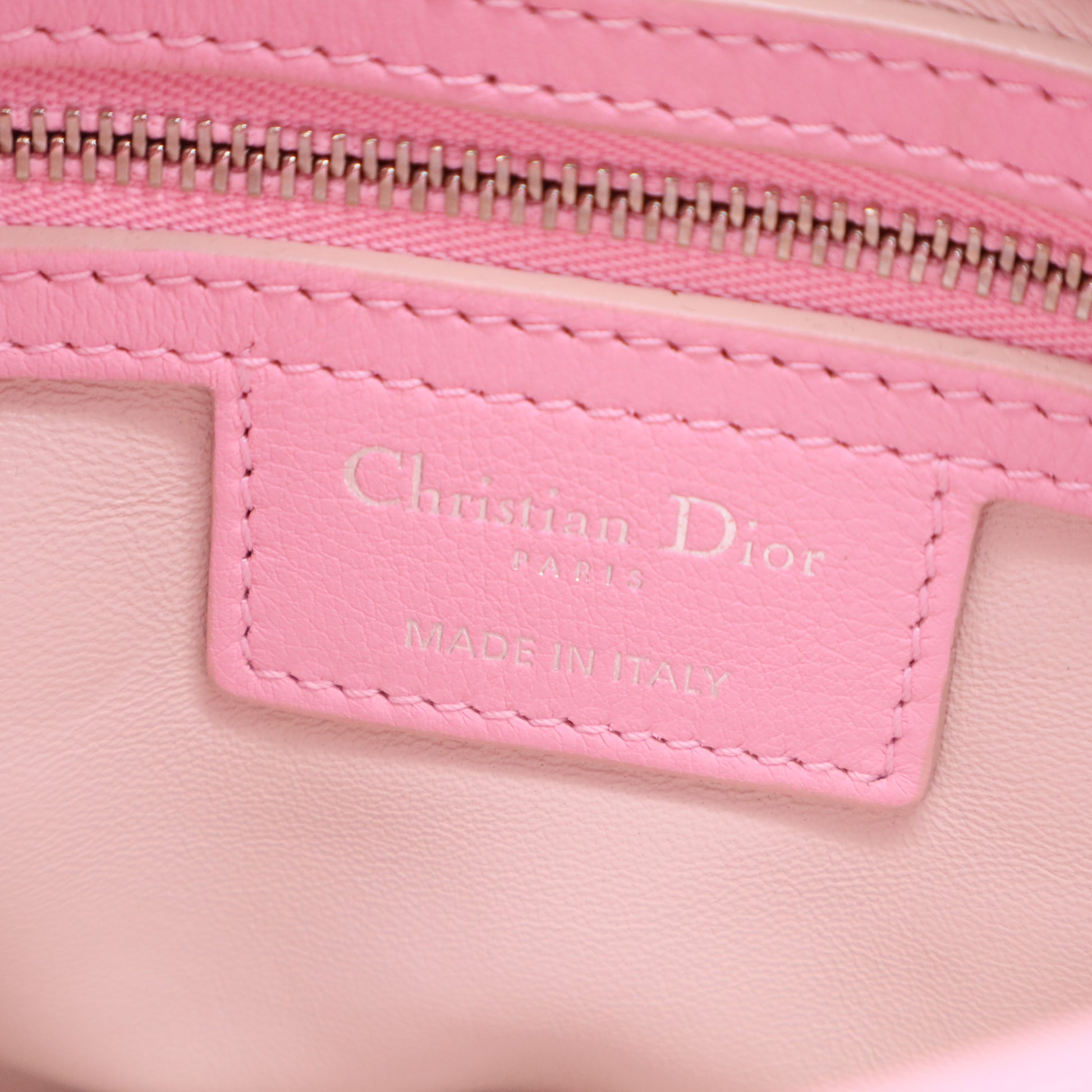 Diorling Shoulder Bag Leather Small