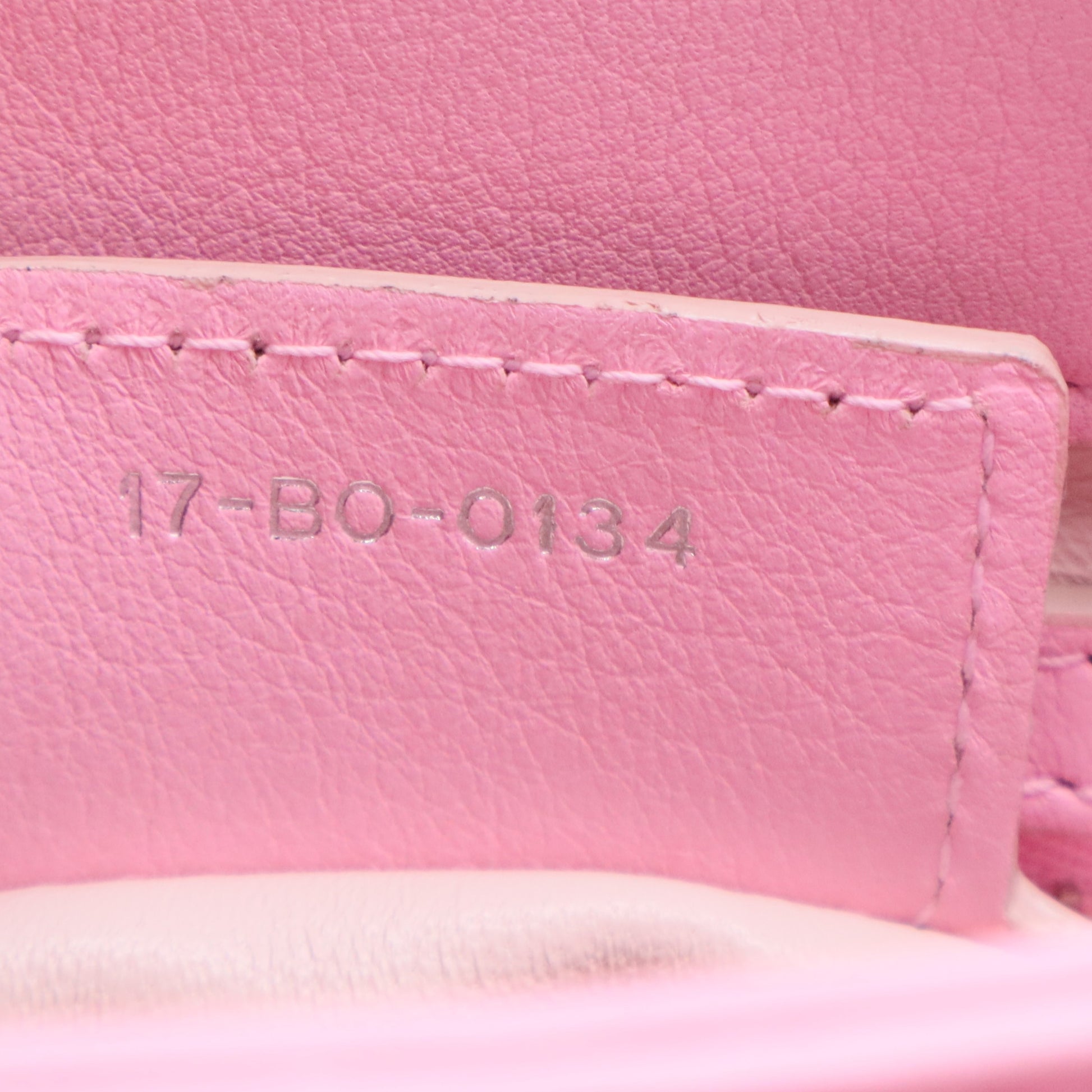 Diorling Shoulder Bag Leather Small