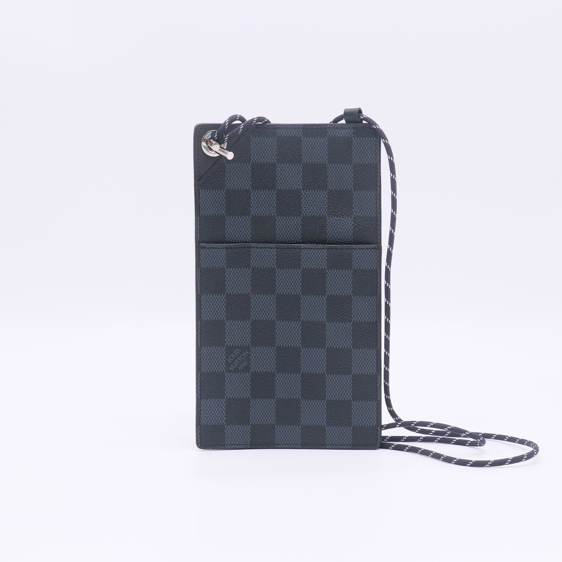 Louis Vuitton Damier Cobalt America's Cup Regatta Ribbon iPhone Pochette W22792