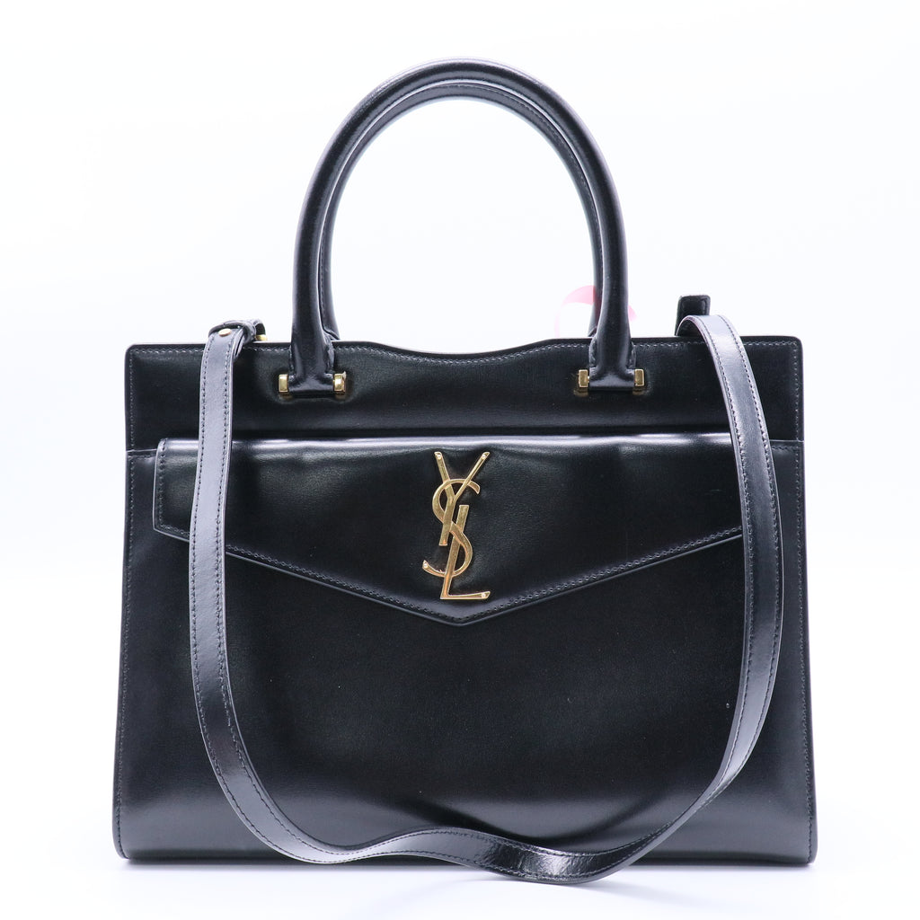 Saint Laurent  YSL Leather Top Handle Bag Twins