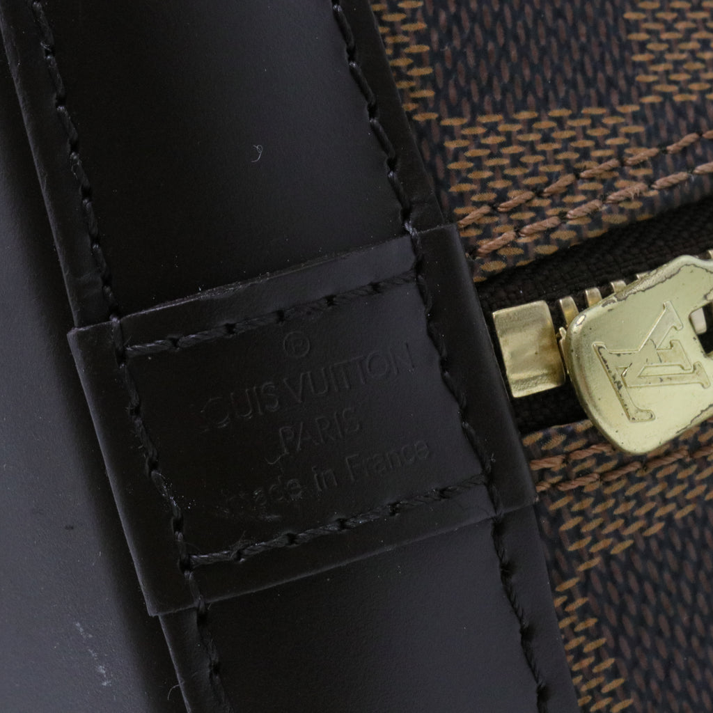 Damier Ebene Canvas Alma PM Bag