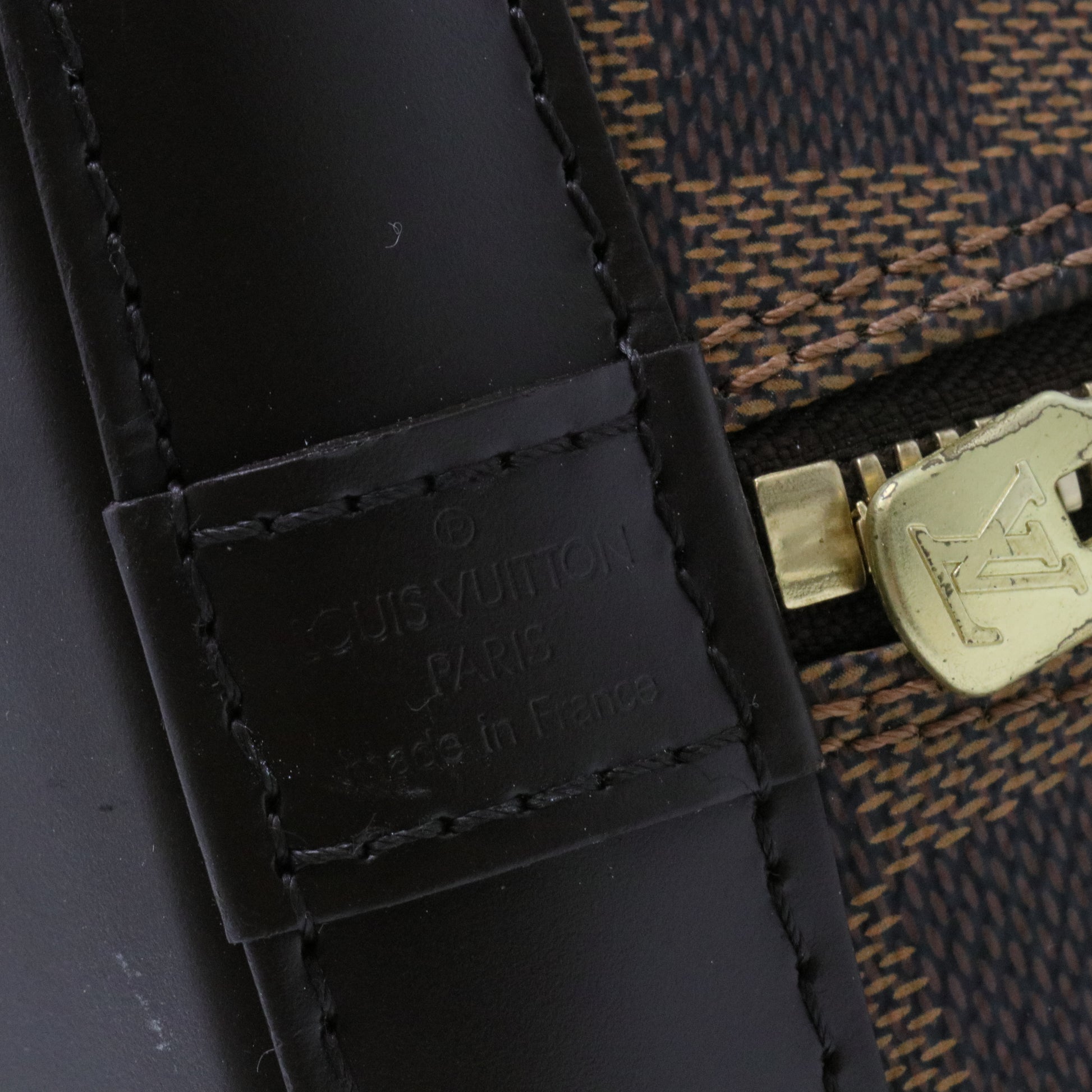 Damier Ebene Canvas Alma PM Bag