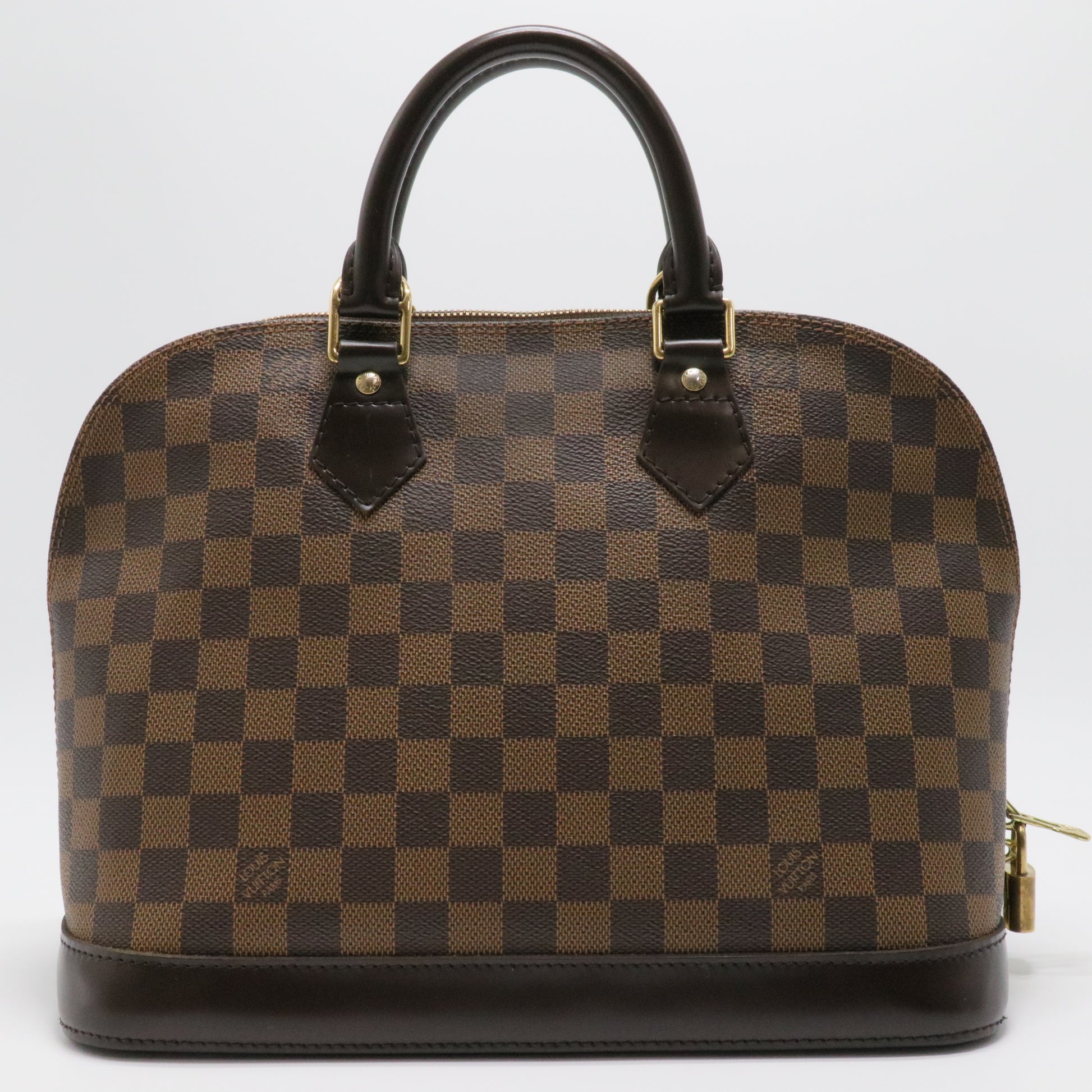 Damier Ebene Canvas Alma PM Bag