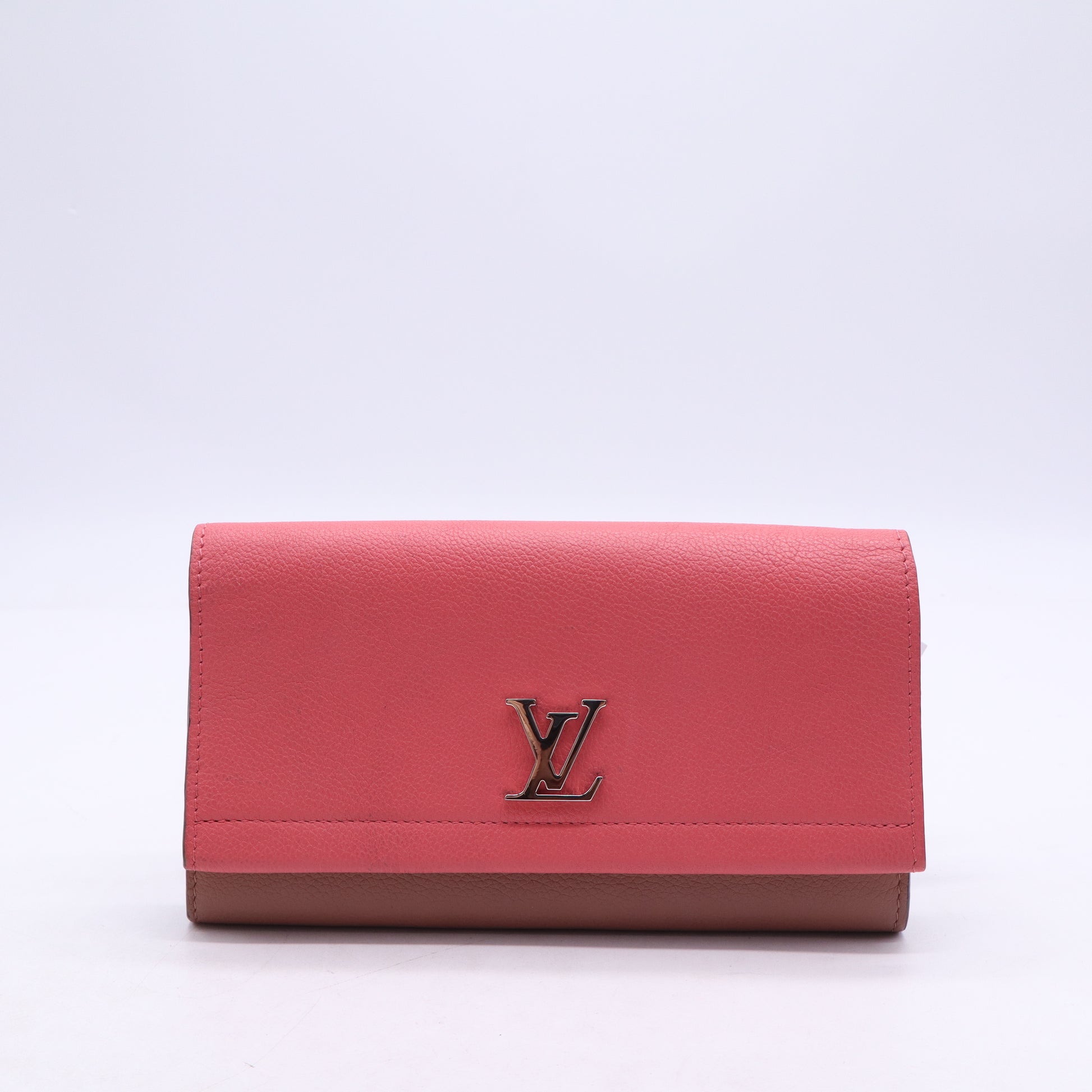 Louis Vuitton Lockme II Wallet Calfskin twins W20977
