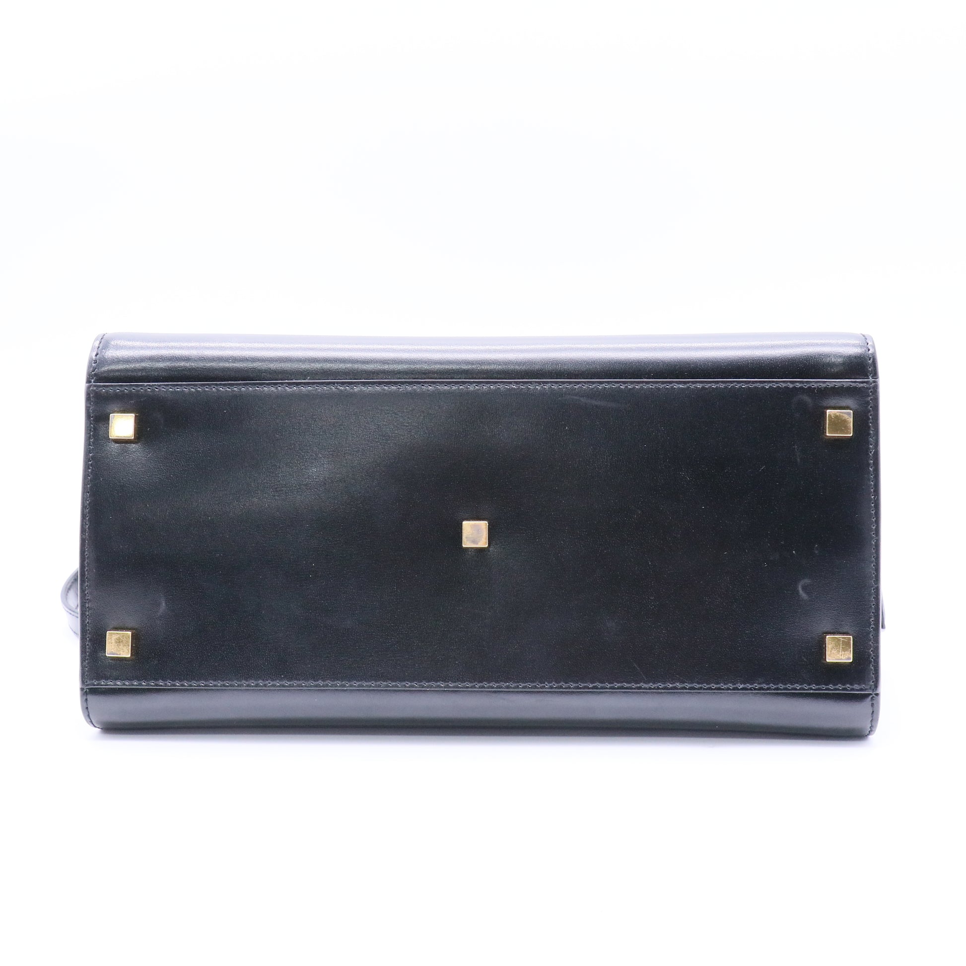 Saint Laurent  YSL Leather Top Handle Bag Twins