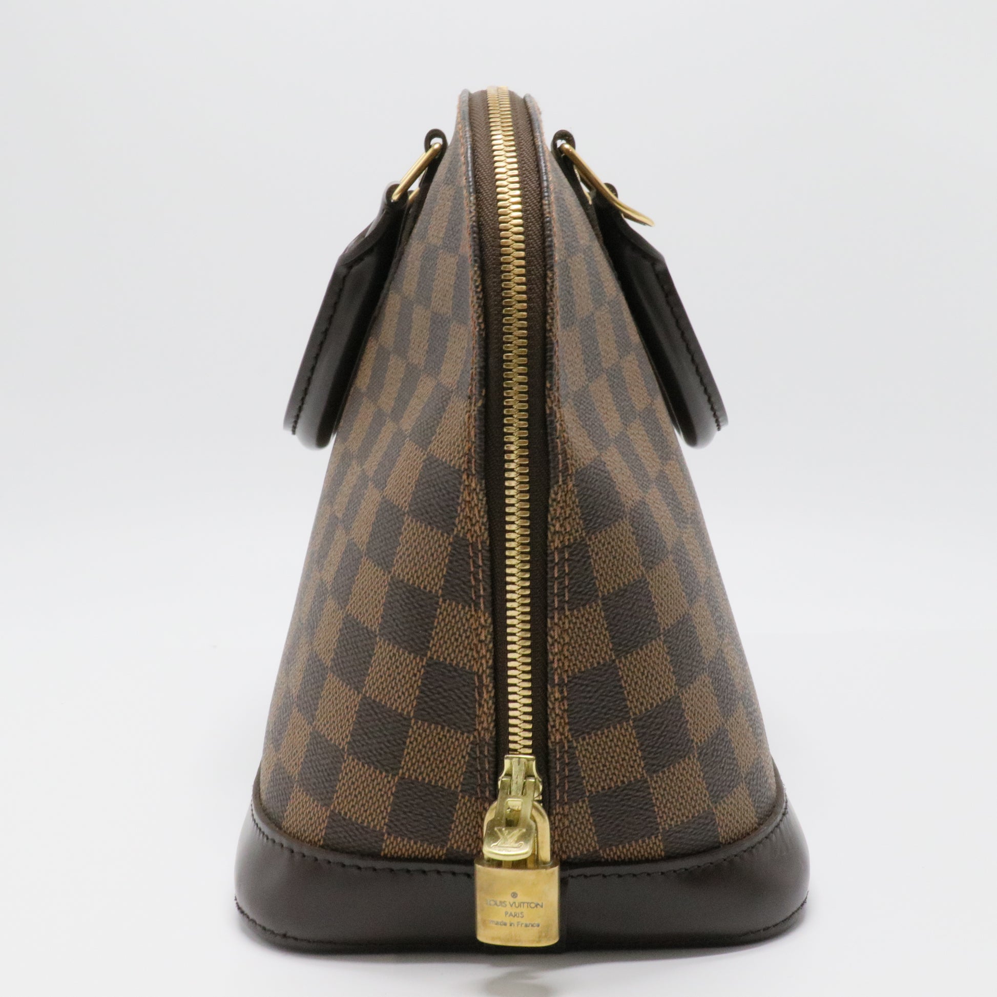 Damier Ebene Canvas Alma PM Bag