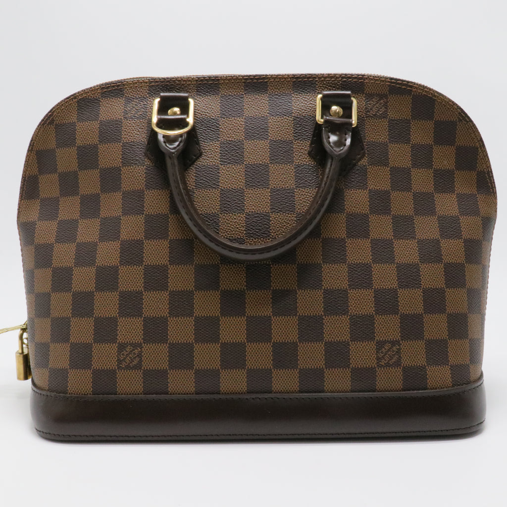 Damier Ebene Canvas Alma PM Bag