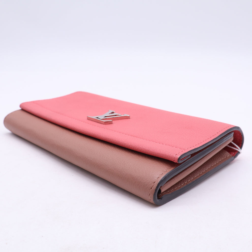 Louis Vuitton Lockme II Wallet Calfskin twins W20977