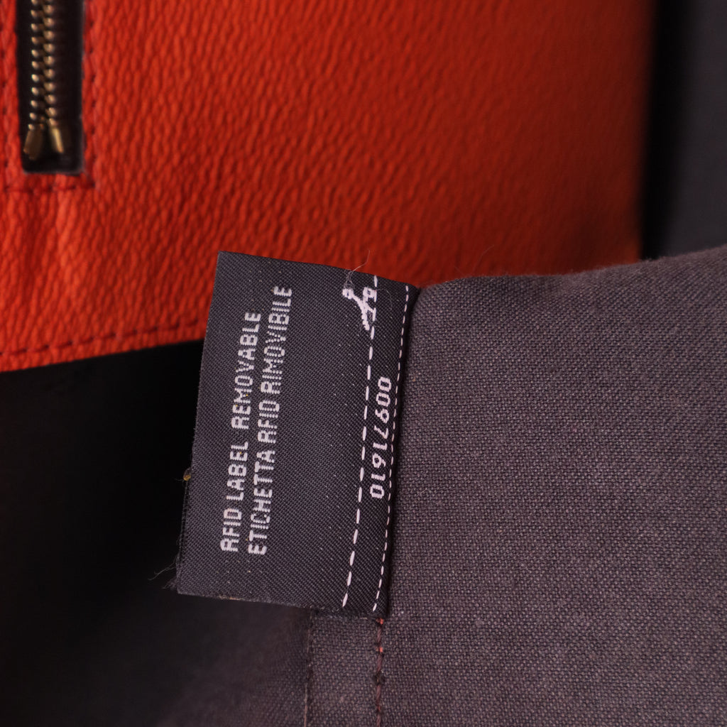 Roll Tote Ombre Zucca Coated Canvas Large