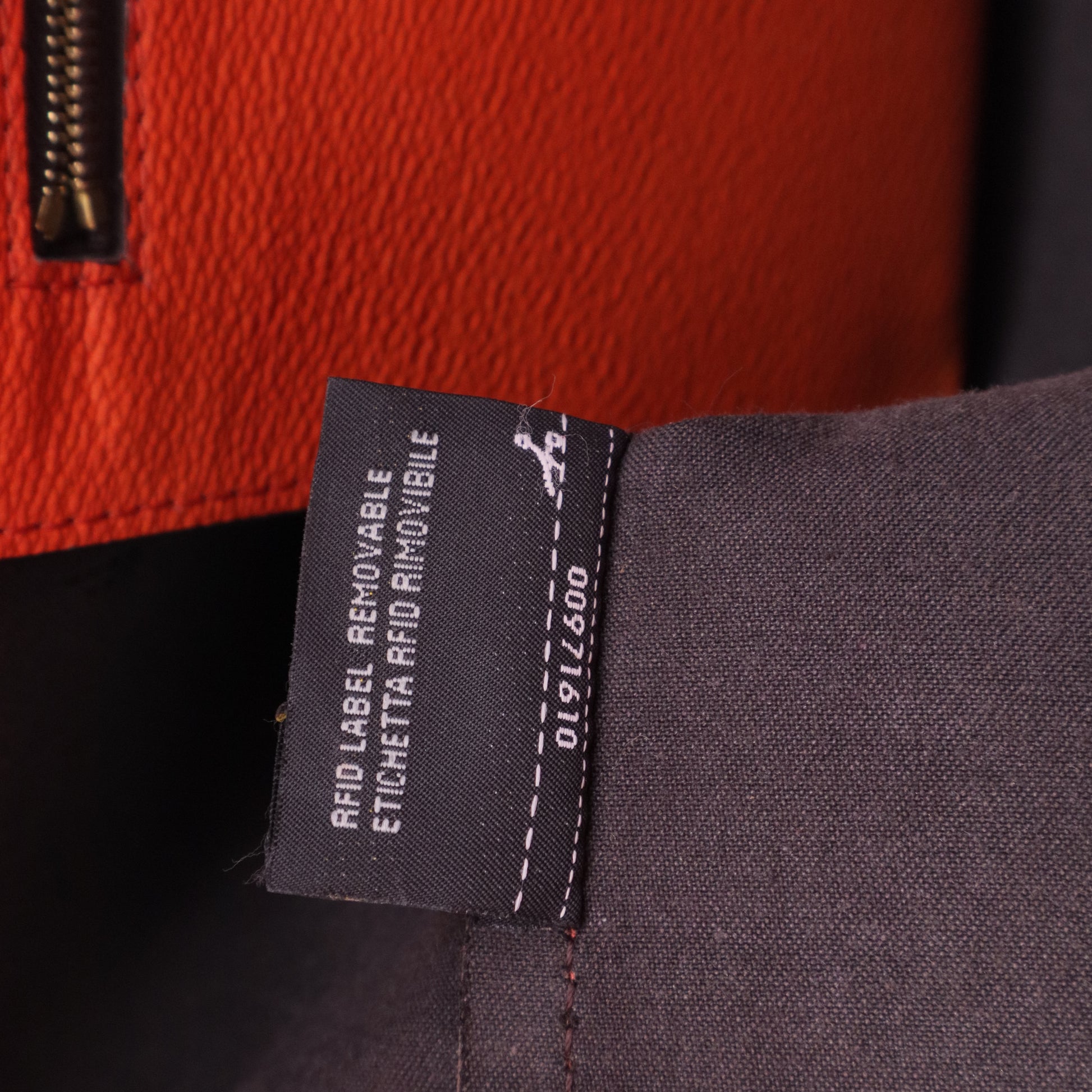 Roll Tote Ombre Zucca Coated Canvas Large