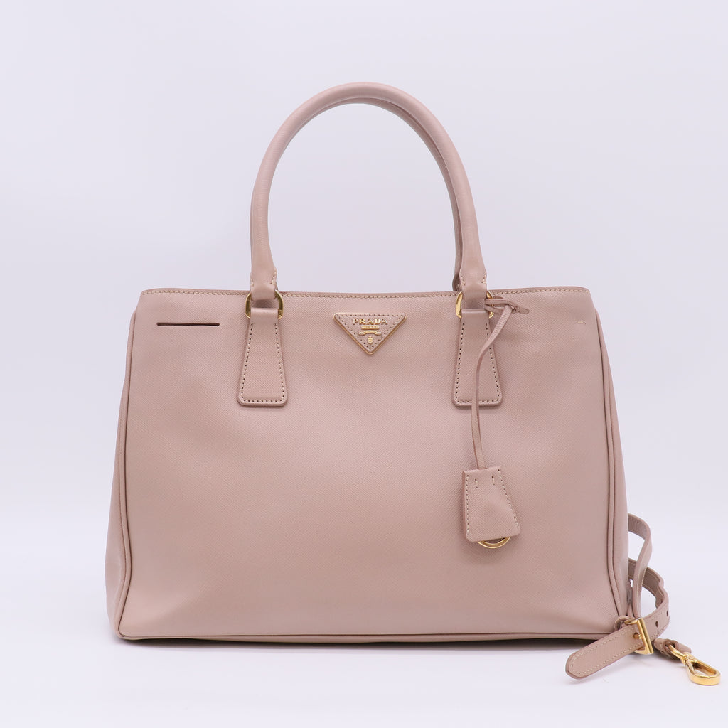 Prada Saffiano Lux Galleria Double Zip Tote B23688