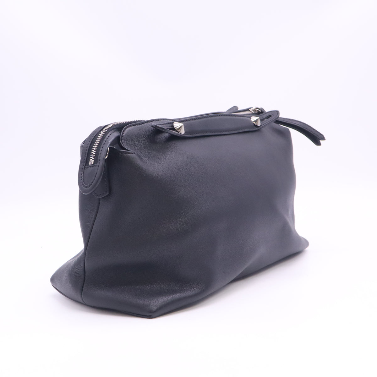 Fendi Black Leather Small By The Way Bag  twins B24723