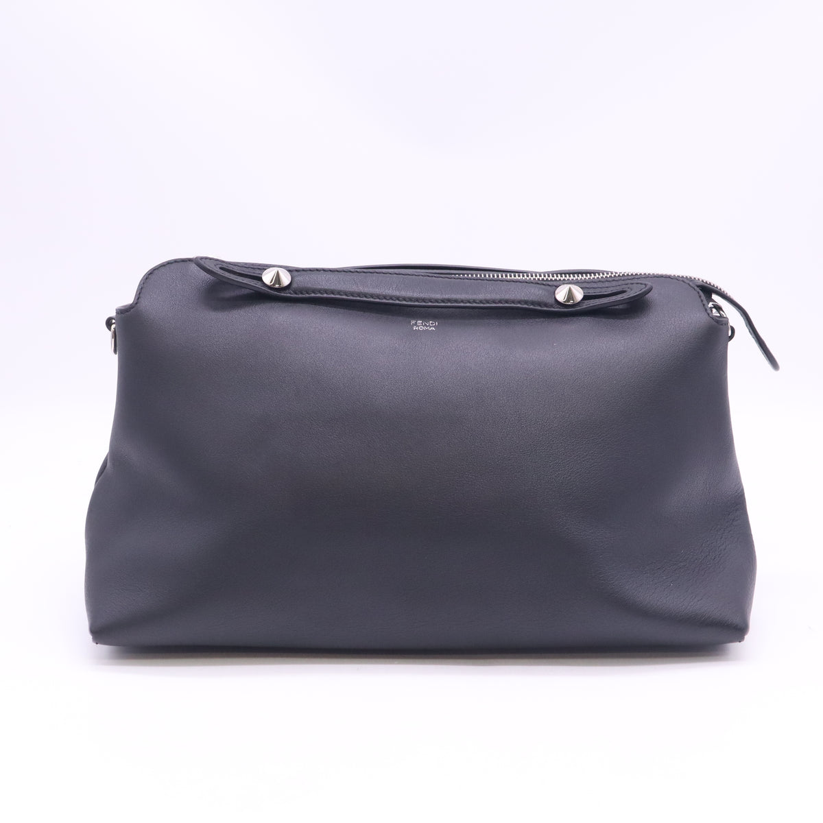 Fendi Black Leather Small By The Way Bag  twins B24723