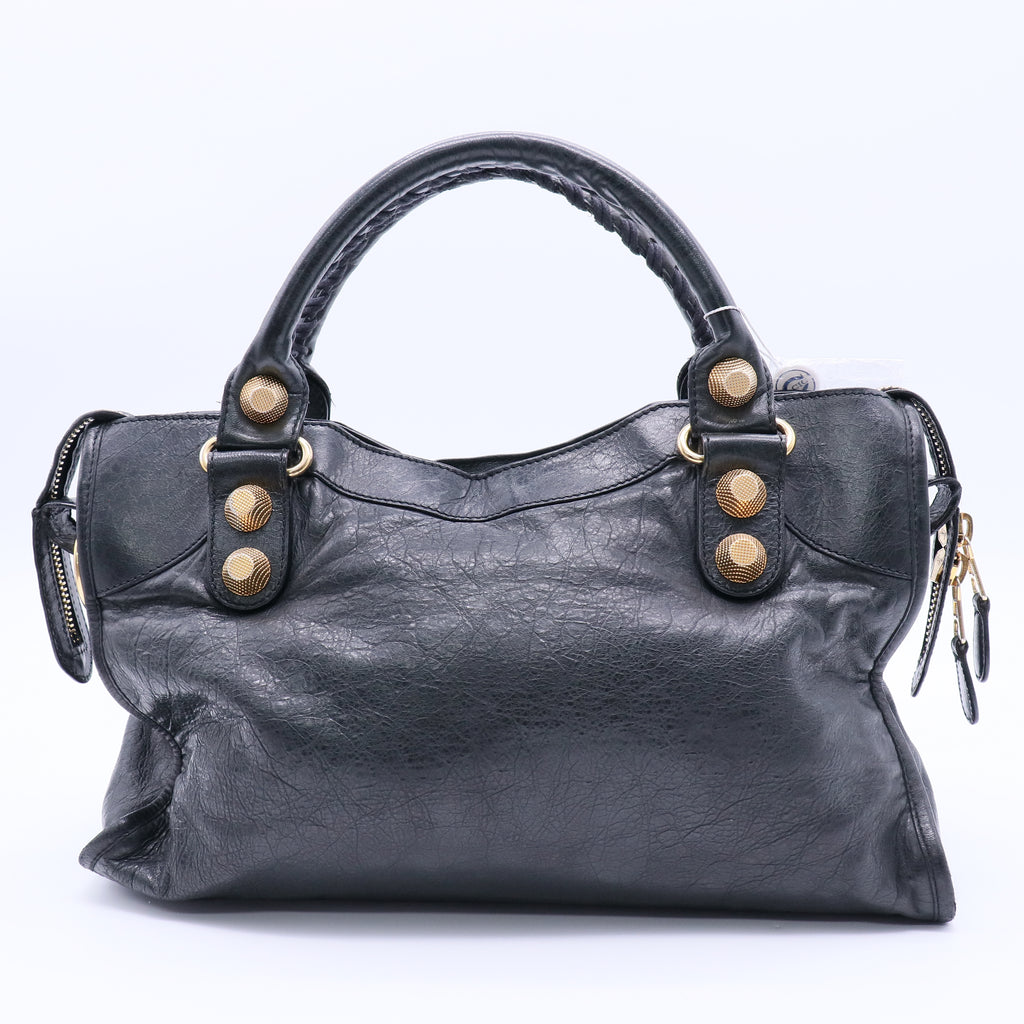 Balenciaga Giant Black Leathe Twins