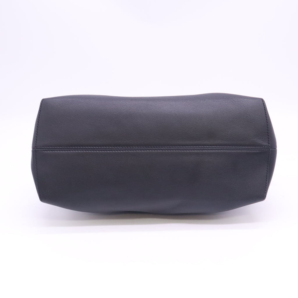 Fendi Black Leather Small By The Way Bag  twins B24723
