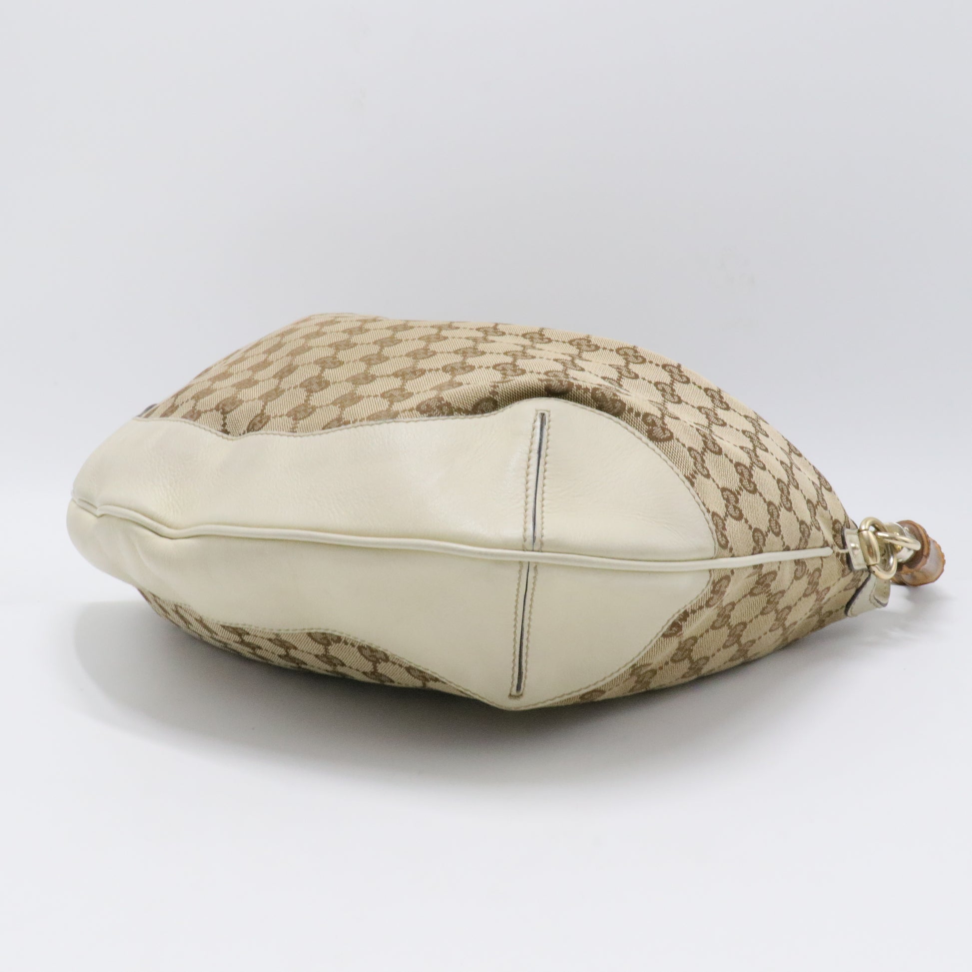 Monogram Peggy Bamboo Top Handle Bag