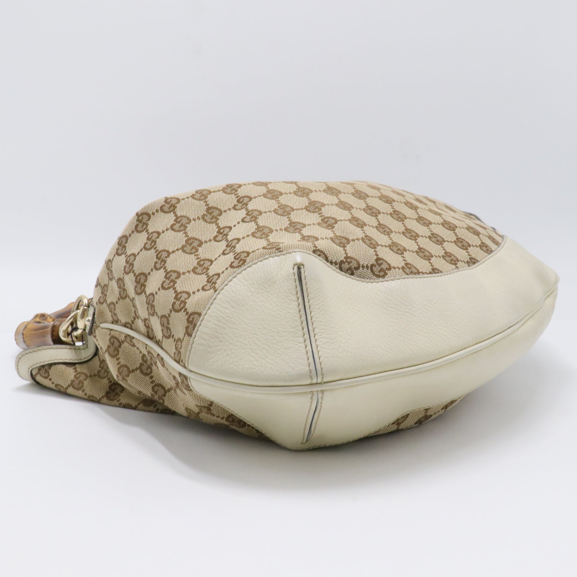 Monogram Peggy Bamboo Top Handle Bag