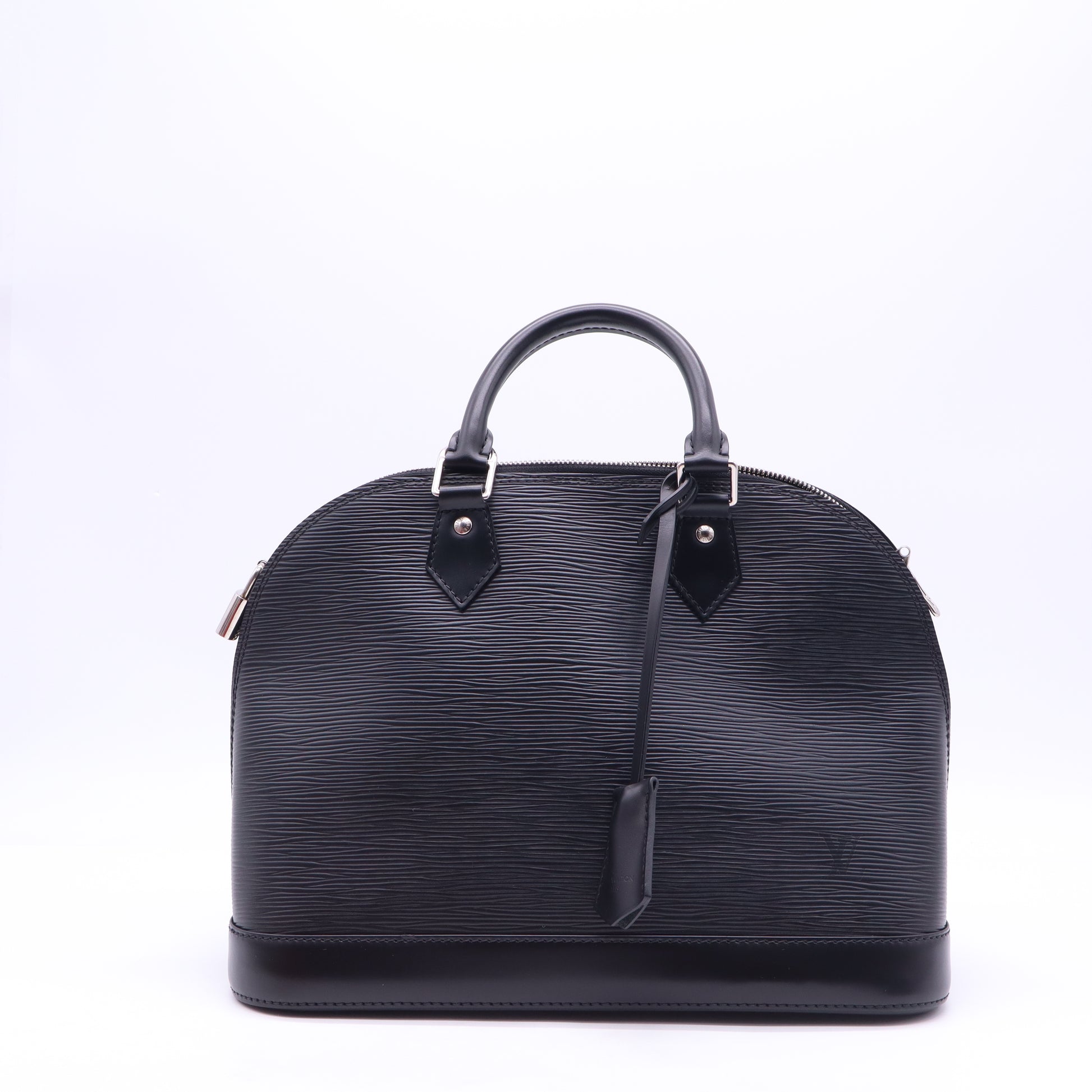 Louis Vuitton Black Epi Leather Alma PM Bag twins B21554