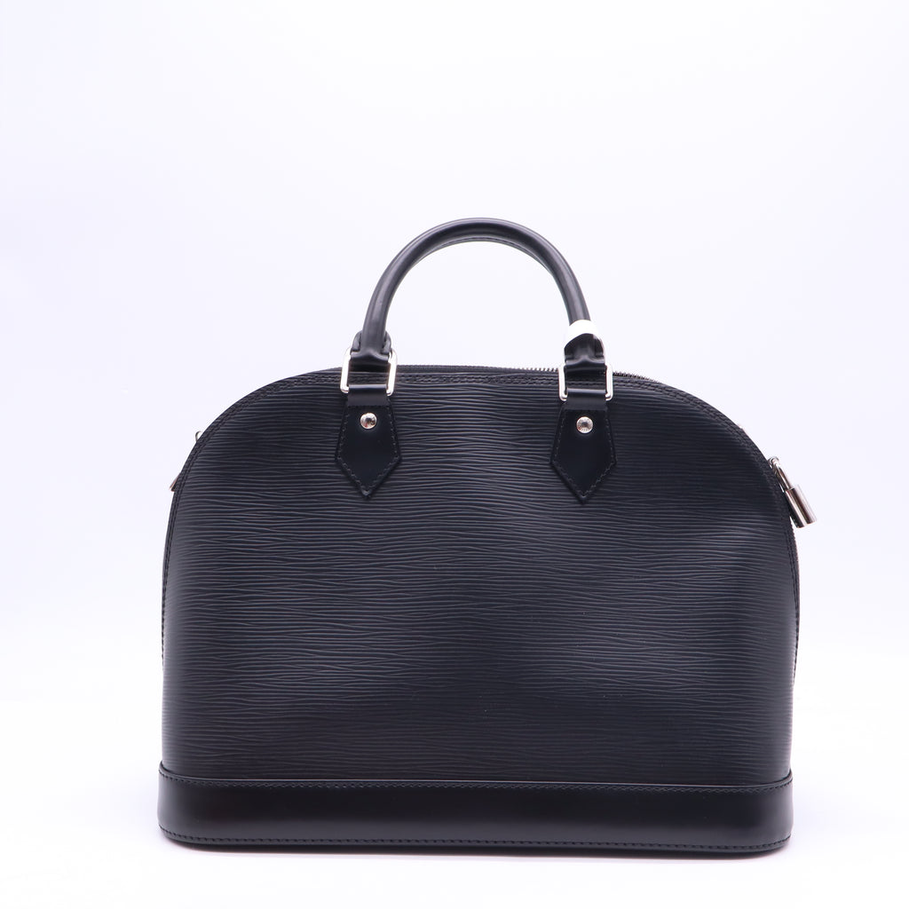 Louis Vuitton Black Epi Leather Alma PM Bag twins B21554